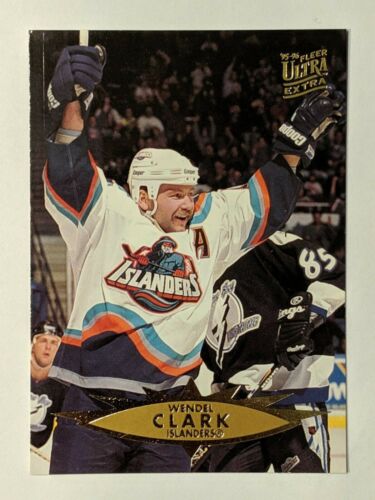 1995-96 Fleer Ultra Extra #265 Wendel Clark New York Islanders